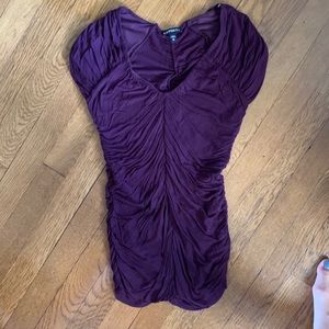 Ruched Center Seam Top